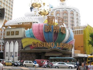 Casino Lisboa (old school casino in Macau)