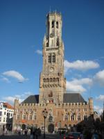 Main bell tower in Bruges