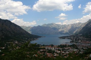 The gorgeous Bay of Kotor