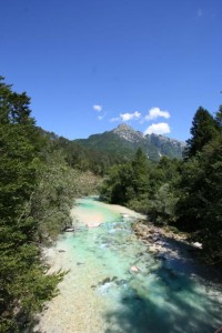 Hike in the Soca Valley in the Julian Alps