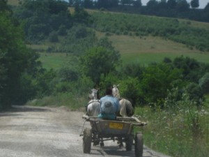 Sights on drive through rural Romania
