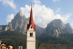 Scenes from a small village in the Dolomites